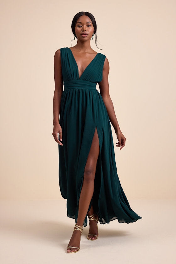 Heavenly Hues Blush Maxi Dress