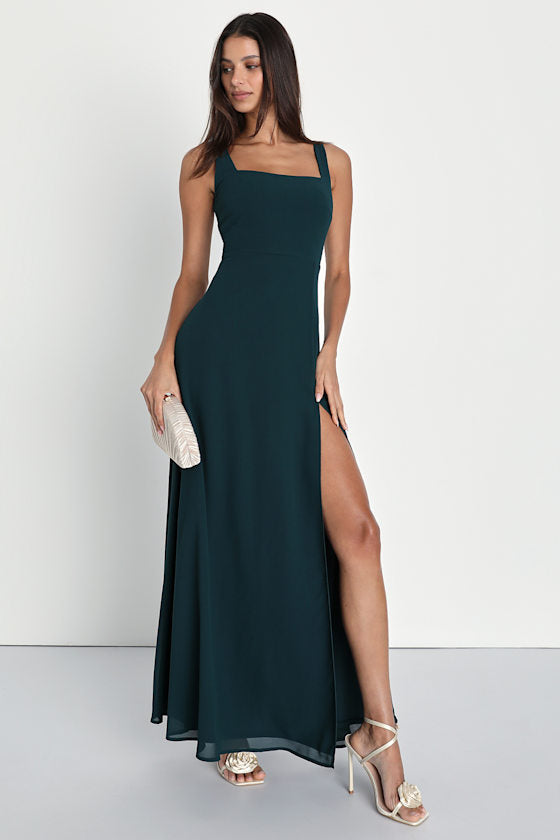 Remarkable Arrival Black Sleeveless Maxi Dress