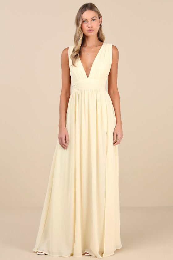 Heavenly Hues Lavender Maxi Dress