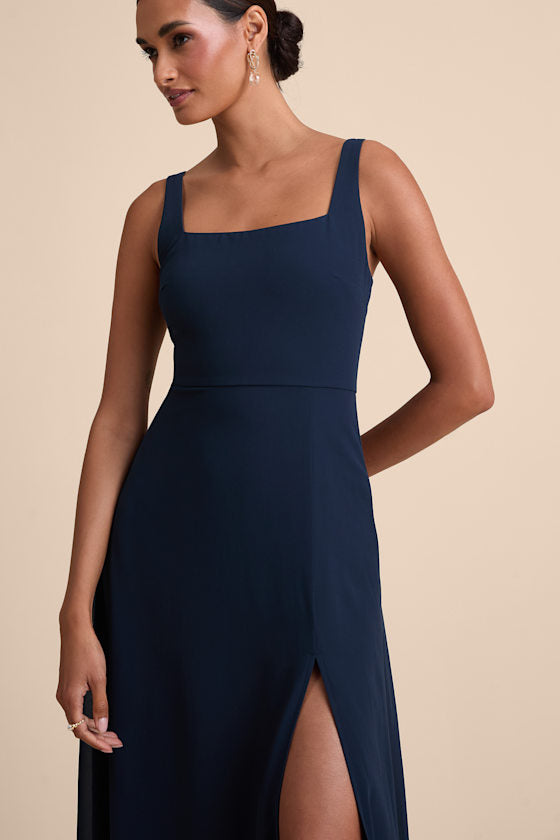 Remarkable Arrival Black Sleeveless Maxi Dress