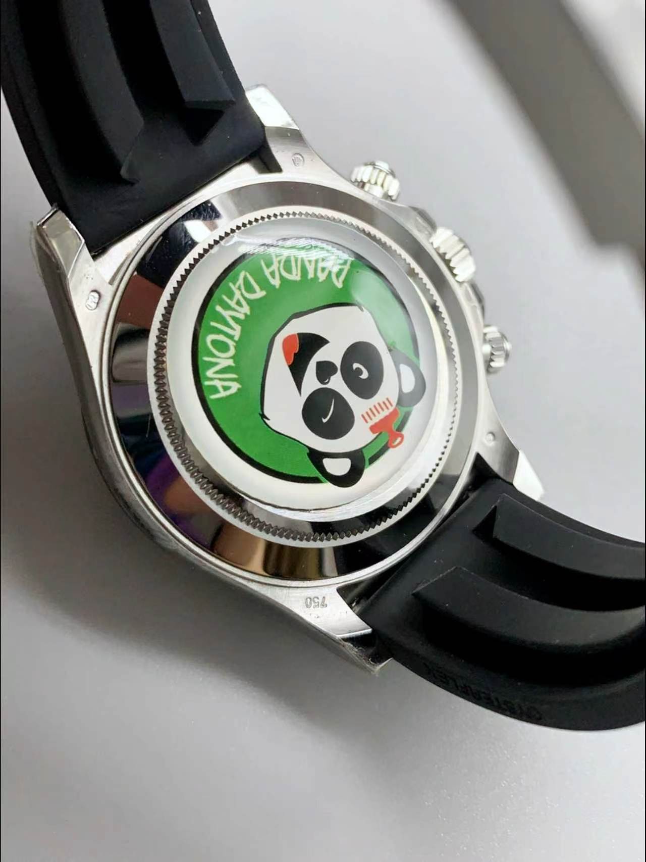 Rubber mechanical watch