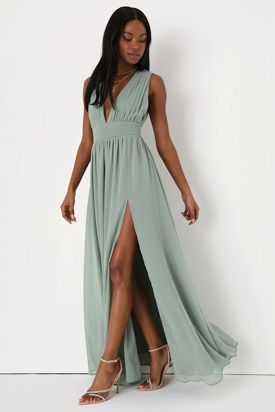 Heavenly Hues Lavender Maxi Dress