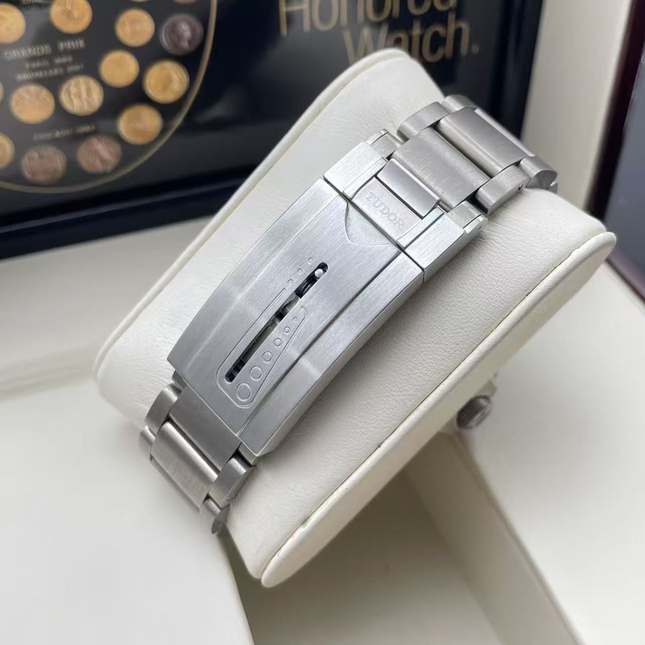 Black mechanical watch